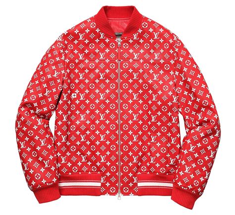 supreme x lv bomber|louis vuitton x supreme font.